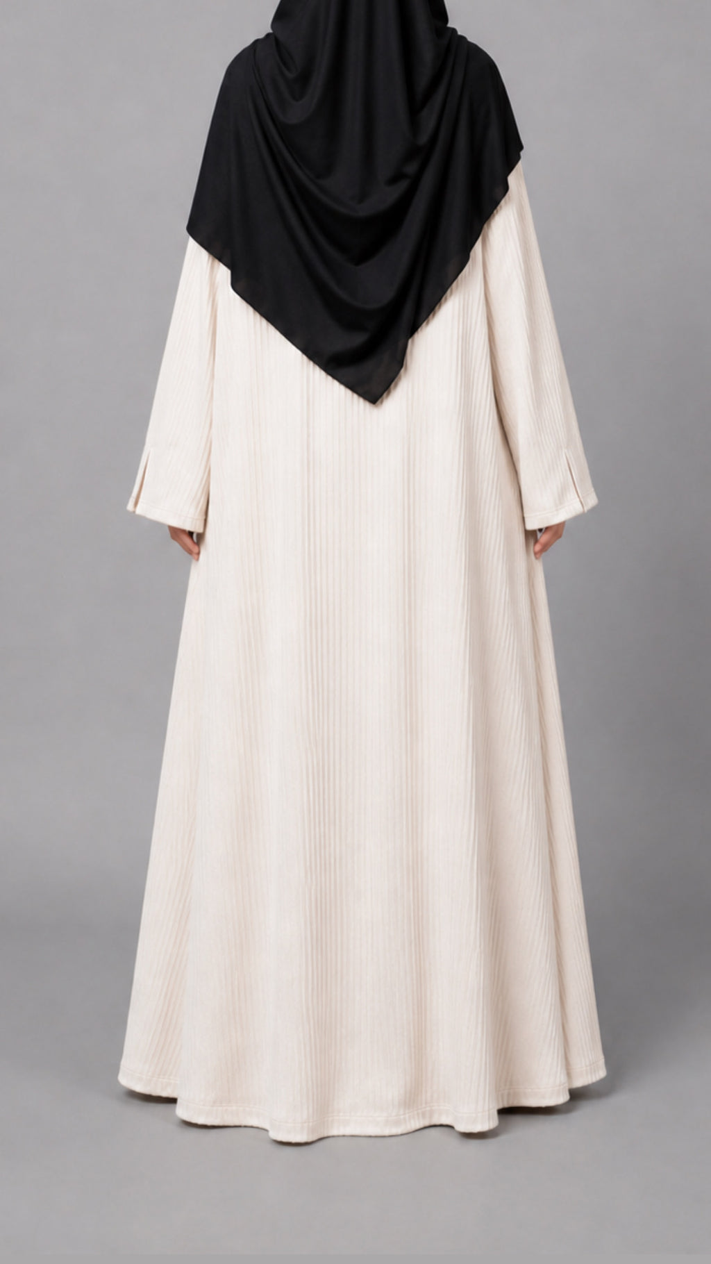 Sumaya Abaya Kjole Hvit