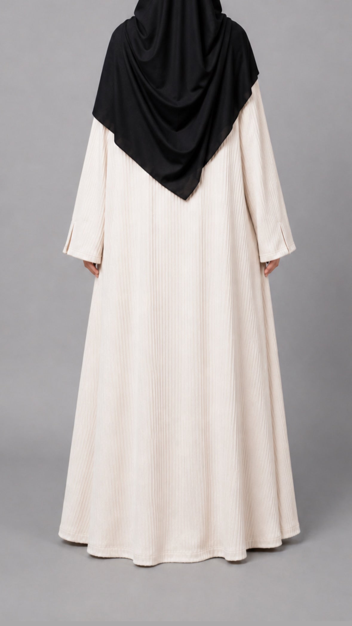 Sumaya Abaya Kjole Hvit