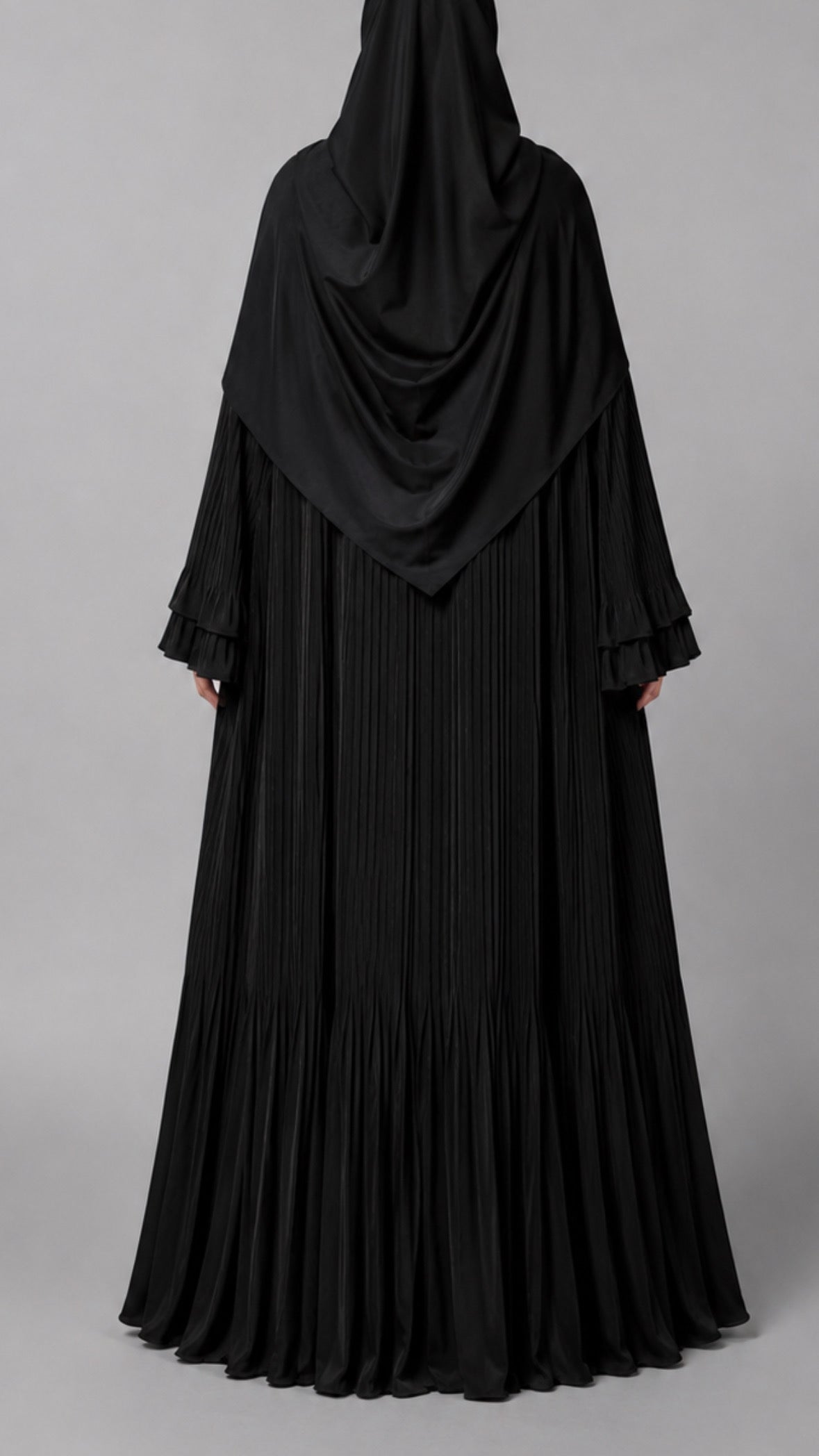 Lina Abaya Kjole Svart