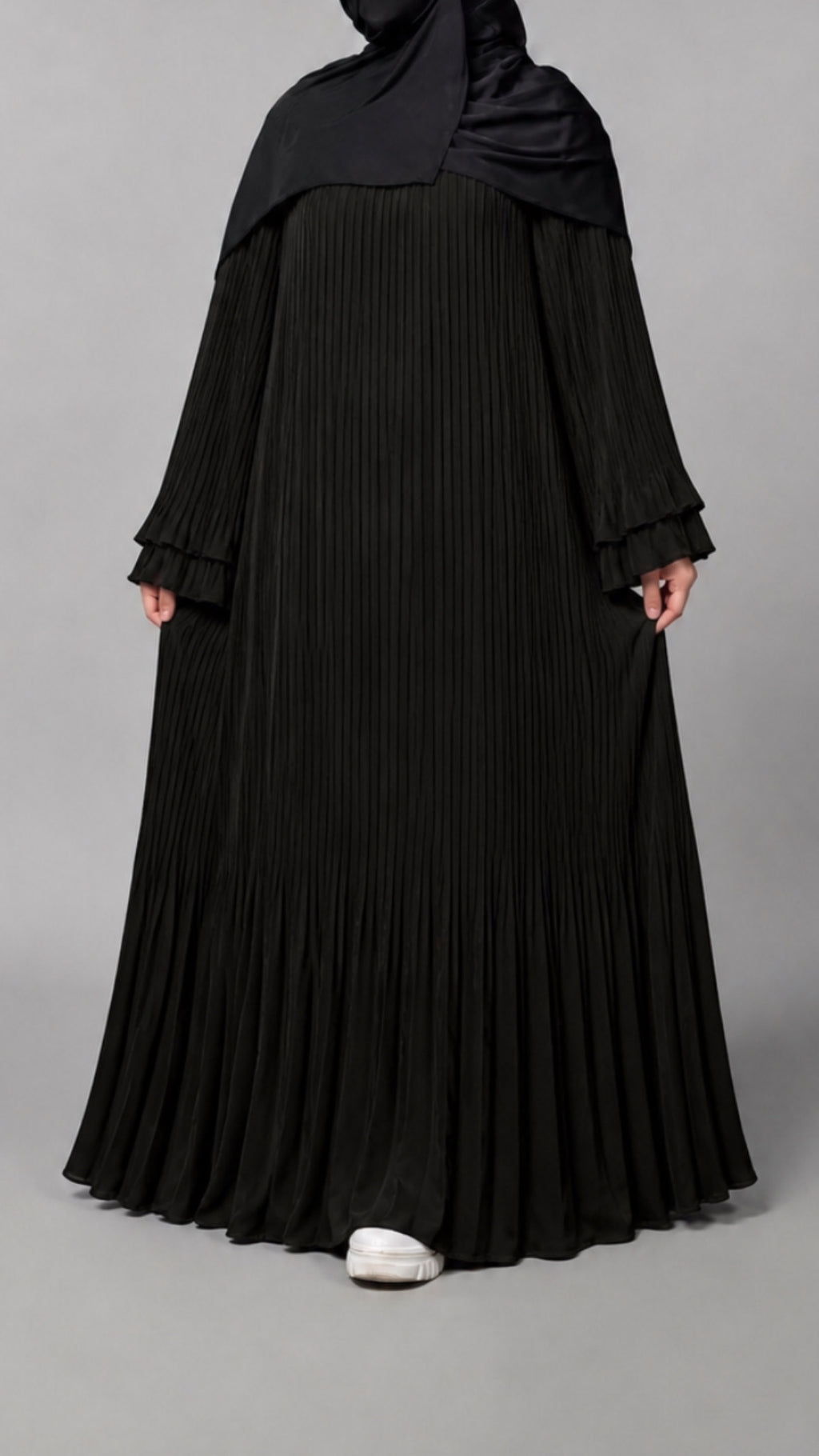 Lina Abaya Kjole Svart