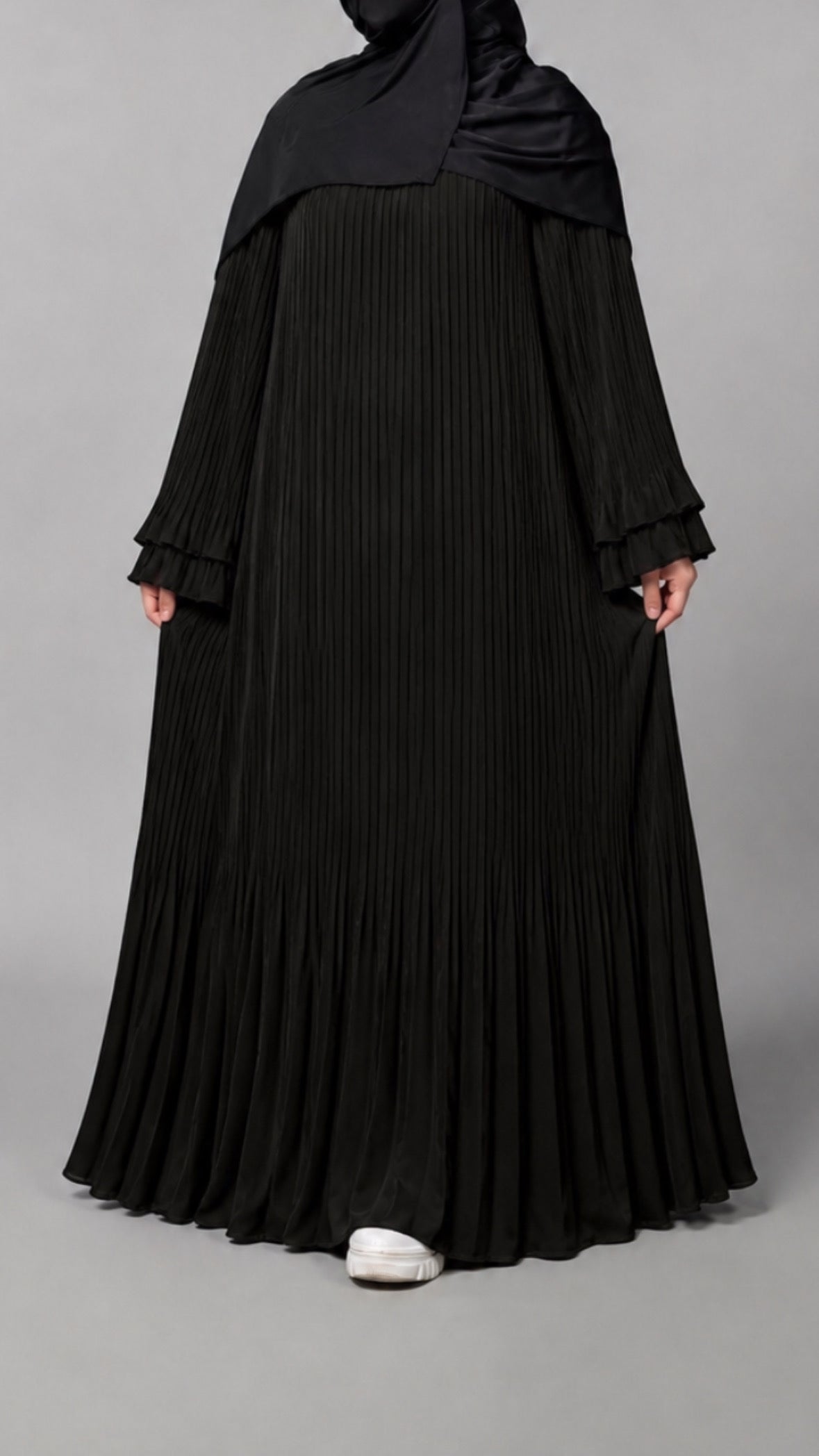 Lina Abaya Kjole Svart