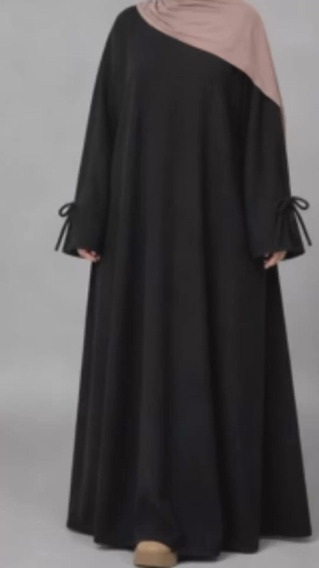 Aya Abaya Kjole Svart