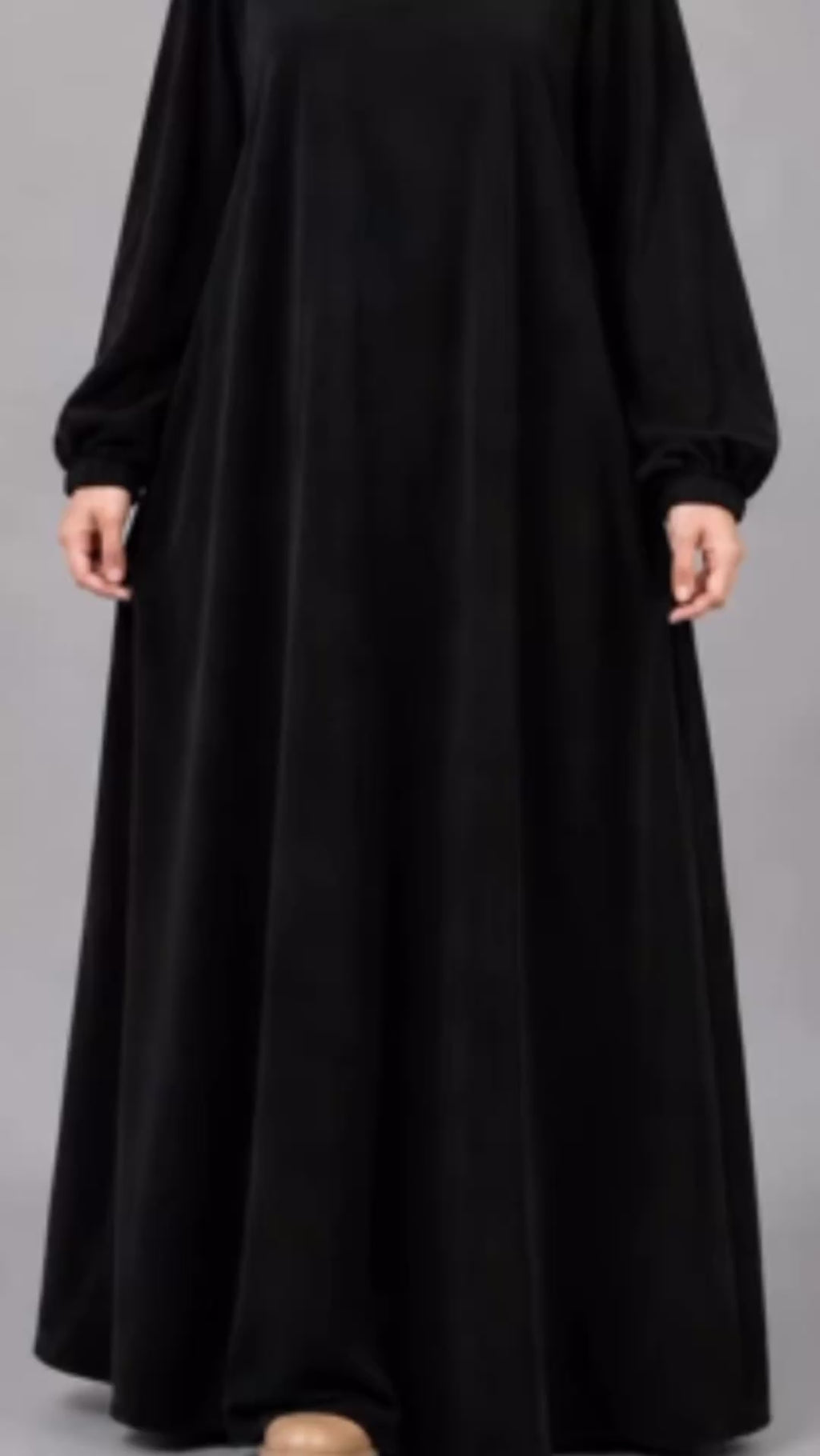 Safa Abaya Kjole Svart