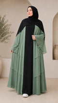Hussna Abaya Kjole Grønn